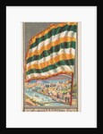 Oporto, from the City Flags series for Allen & Ginter Cigarettes Brands, 1887 by Allen & Ginter