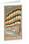 Oporto, from the City Flags series for Allen & Ginter Cigarettes Brands, 1887 by Allen & Ginter