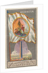 Washington, from the City Flags series for Allen & Ginter Cigarettes Brands, 1887 by Allen & Ginter