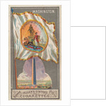 Washington, from the City Flags series for Allen & Ginter Cigarettes Brands, 1887 by Allen & Ginter