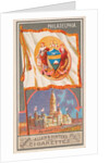 Philadelphia, from the City Flags series for Allen & Ginter Cigarettes Brands, 1887 by Allen & Ginter