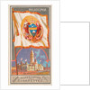 Philadelphia, from the City Flags series for Allen & Ginter Cigarettes Brands, 1887 by Allen & Ginter