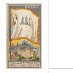 Edinburgh, from the City Flags series for Allen & Ginter Cigarettes Brands, 1887 by Allen & Ginter