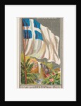 Marseilles, from the City Flags series for Allen & Ginter Cigarettes Brands, 1887 by Allen & Ginter