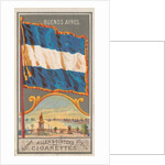 Buenos Aires, from the City Flags series for Allen & Ginter Cigarettes Brands, 1887 by Allen & Ginter
