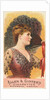 Plate 1, from the Fans of the Period series for Allen & Ginter Cigarettes Brands, 1889 by Allen & Ginter