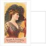 Plate 1, from the Fans of the Period series for Allen & Ginter Cigarettes Brands, 1889 by Allen & Ginter