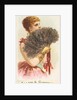 Plate 6, from the Fans of the Period series for Allen & Ginter Cigarettes Brands, 1889 by Allen & Ginter