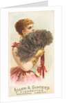 Plate 6, from the Fans of the Period series for Allen & Ginter Cigarettes Brands, 1889 by Allen & Ginter