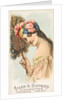 Plate 12, from the Fans of the Period series for Allen & Ginter Cigarettes Brands, 1889 by Allen & Ginter