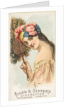 Plate 12, from the Fans of the Period series for Allen & Ginter Cigarettes Brands, 1889 by Allen & Ginter