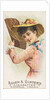 Plate 13, from the Fans of the Period series for Allen & Ginter Cigarettes Brands, 1889 by Allen & Ginter