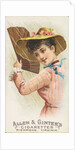 Plate 13, from the Fans of the Period series for Allen & Ginter Cigarettes Brands, 1889 by Allen & Ginter
