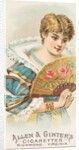 Plate 14, from the Fans of the Period series for Allen & Ginter Cigarettes Brands, 1889 by Allen & Ginter