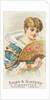 Plate 14, from the Fans of the Period series for Allen & Ginter Cigarettes Brands, 1889 by Allen & Ginter