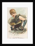 Plate 16, from the Fans of the Period series for Allen & Ginter Cigarettes Brands, 1889 by Allen & Ginter