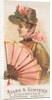 Plate 19, from the Fans of the Period series for Allen & Ginter Cigarettes Brands, 1889 by Allen & Ginter