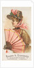 Plate 19, from the Fans of the Period series for Allen & Ginter Cigarettes Brands, 1889 by Allen & Ginter
