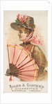 Plate 19, from the Fans of the Period series for Allen & Ginter Cigarettes Brands, 1889 by Allen & Ginter