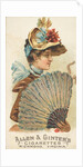 Plate 21, from the Fans of the Period series for Allen & Ginter Cigarettes Brands, 1889 by Allen & Ginter