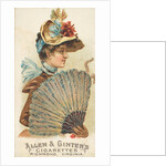 Plate 21, from the Fans of the Period series for Allen & Ginter Cigarettes Brands, 1889 by Allen & Ginter