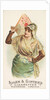 Plate 22, from the Fans of the Period series for Allen & Ginter Cigarettes Brands, 1889 by Allen & Ginter
