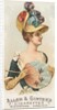 Plate 25, from the Fans of the Period series for Allen & Ginter Cigarettes Brands, 1889 by Allen & Ginter