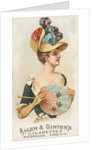 Plate 25, from the Fans of the Period series for Allen & Ginter Cigarettes Brands, 1889 by Allen & Ginter