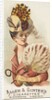 Plate 26, from the Fans of the Period series for Allen & Ginter Cigarettes Brands, 1889 by Allen & Ginter