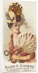 Plate 26, from the Fans of the Period series for Allen & Ginter Cigarettes Brands, 1889 by Allen & Ginter