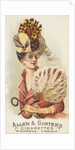 Plate 26, from the Fans of the Period series for Allen & Ginter Cigarettes Brands, 1889 by Allen & Ginter