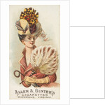 Plate 26, from the Fans of the Period series for Allen & Ginter Cigarettes Brands, 1889 by Allen & Ginter