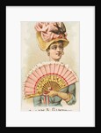 Plate 27, from the Fans of the Period series for Allen & Ginter Cigarettes Brands, 1889 by Allen & Ginter