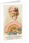 Plate 27, from the Fans of the Period series for Allen & Ginter Cigarettes Brands, 1889 by Allen & Ginter