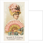 Plate 27, from the Fans of the Period series for Allen & Ginter Cigarettes Brands, 1889 by Allen & Ginter
