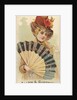 Plate 33, from the Fans of the Period series for Allen & Ginter Cigarettes Brands, 1889 by Allen & Ginter