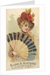 Plate 33, from the Fans of the Period series for Allen & Ginter Cigarettes Brands, 1889 by Allen & Ginter