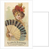 Plate 33, from the Fans of the Period series for Allen & Ginter Cigarettes Brands, 1889 by Allen & Ginter