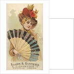 Plate 33, from the Fans of the Period series for Allen & Ginter Cigarettes Brands, 1889 by Allen & Ginter