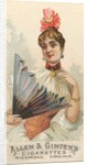 Plate 35, from the Fans of the Period series for Allen & Ginter Cigarettes Brands, 1889 by Allen & Ginter