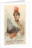 Plate 35, from the Fans of the Period series for Allen & Ginter Cigarettes Brands, 1889 by Allen & Ginter