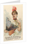 Plate 35, from the Fans of the Period series for Allen & Ginter Cigarettes Brands, 1889 by Allen & Ginter