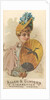 Plate 36, from the Fans of the Period series for Allen & Ginter Cigarettes Brands, 1889 by Allen & Ginter