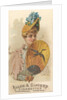 Plate 36, from the Fans of the Period series for Allen & Ginter Cigarettes Brands, 1889 by Allen & Ginter