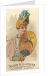Plate 36, from the Fans of the Period series for Allen & Ginter Cigarettes Brands, 1889 by Allen & Ginter