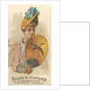 Plate 36, from the Fans of the Period series for Allen & Ginter Cigarettes Brands, 1889 by Allen & Ginter