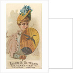 Plate 36, from the Fans of the Period series for Allen & Ginter Cigarettes Brands, 1889 by Allen & Ginter