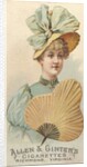 Plate 39, from the Fans of the Period series for Allen & Ginter Cigarettes Brands, 1889 by Allen & Ginter