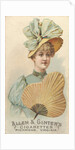 Plate 39, from the Fans of the Period series for Allen & Ginter Cigarettes Brands, 1889 by Allen & Ginter