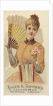 Plate 41, from the Fans of the Period series for Allen & Ginter Cigarettes Brands, 1889 by Allen & Ginter